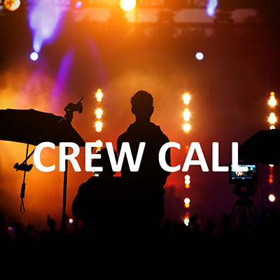 Crew call - Theatre and Event workers