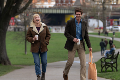 We Live in Time, a romantic drama starring Florence Pugh and Andrew Garfield